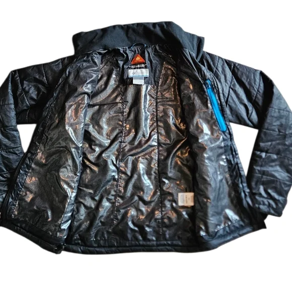 Columbia Whirlibird Omni Heat 3 In 1 Jacket Women's Small Green Interchange Ski - Picture 4 of 12